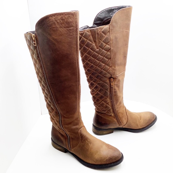 {STEVE MADDEN} Northside Quilted Riding Boots - Picture 13 of 16